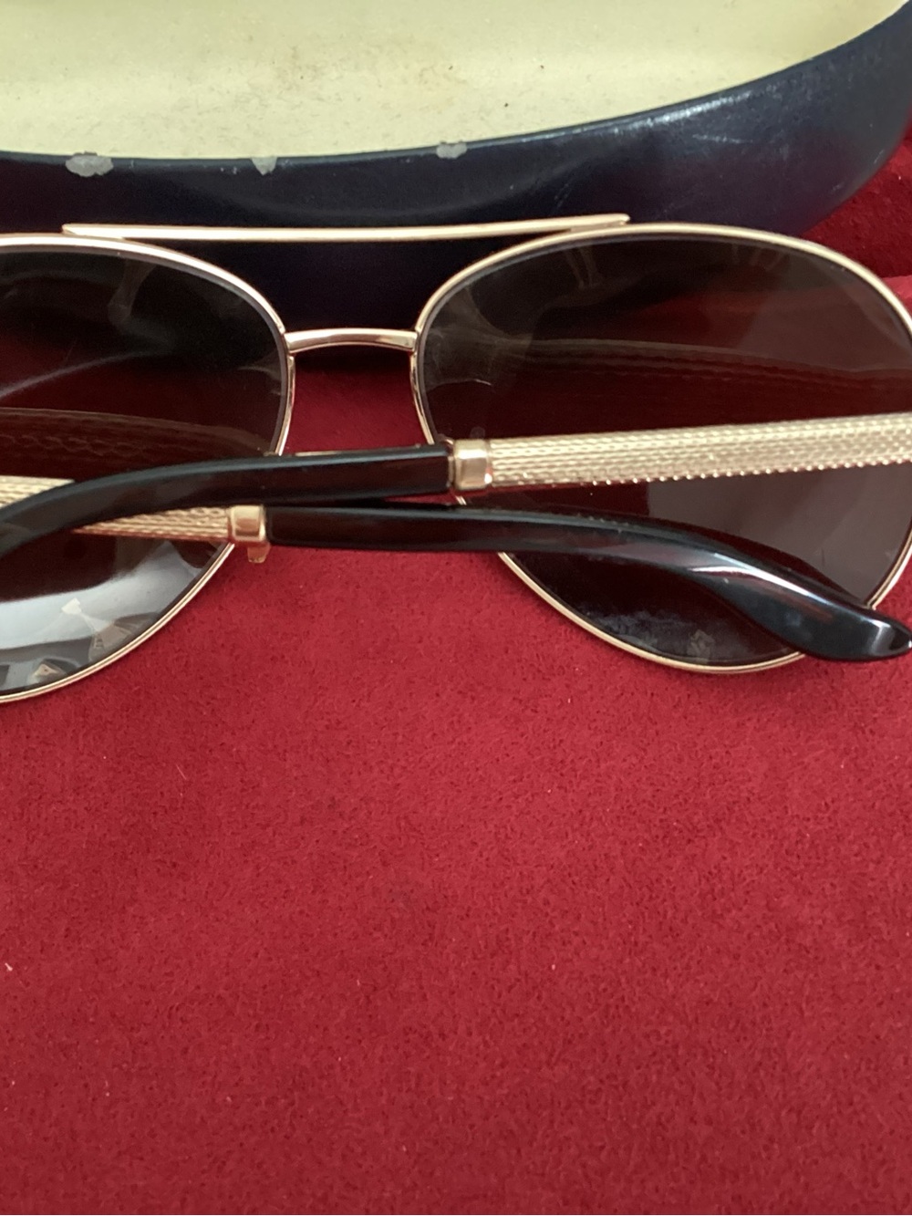 Chopard high end 24 K gold plated Sunglasses with case - Picture 3 of 12
